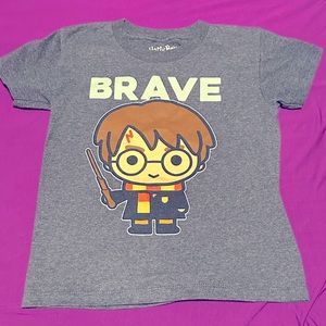 Harry Potter 4T Boys Brave T Shirt Good Used Condition Navy Blue Toddler Boy